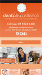 Mobile Screenshot of dental-excellence.com.au
